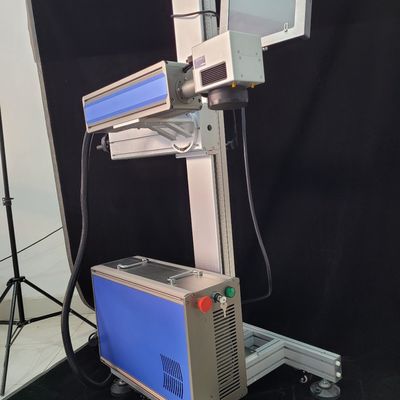 Raycus CE Fly Laser Marking Machine สำหรับท่อโลหะ
