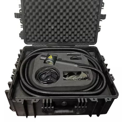 เครื่องกำจัดสนิมด้วยเลเซอร์แบบพกพา 480W ที่แนบมาอย่างเต็มที่