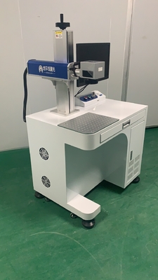 โรตารี 0.5ms 20W 30W ไฟเบอร์เลเซอร์เครื่องทำเครื่องหมาย EZCAD Control