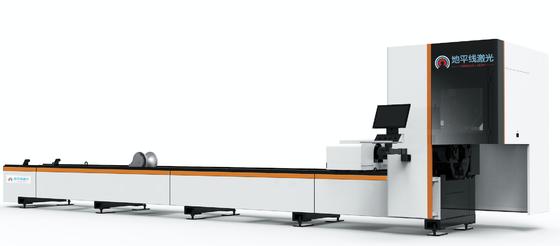 เครื่องตัดเลเซอร์ท่อ 6KW โฟกัสอัตโนมัติ Chuck Clamping