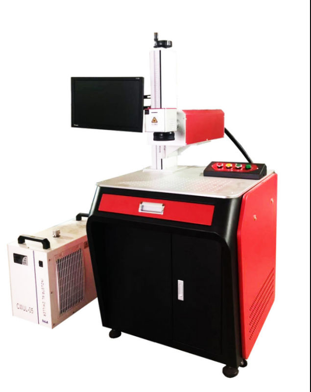 เครื่องแกะสลักเลเซอร์ UV 3 วัตต์ 5 วัตต์สำหรับซีลพลาสติก