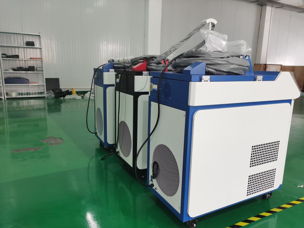 6 โหมดการเชื่อมเครื่องเชื่อมเลเซอร์ไฟเบอร์ 8KW 8m, เครื่องเชื่อมเหล็กและอลูมิเนียม