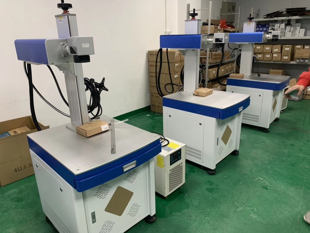 เครื่องทำน้ำเย็น 3W UV Laser Engraver เพื่อความปลอดภัยของพลาสติก
