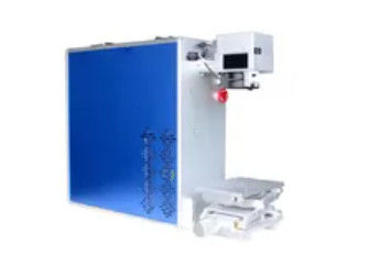 เครื่องมาร์คกิ้งไฟเบอร์เลเซอร์ 20w แบบพกพาขนาด 0.01 มม. ของ FDA 0.01 มม
