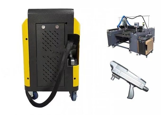 เครื่องทำความสะอาดเลเซอร์ 60 มม. 500 วัตต์ CE Water Cooling