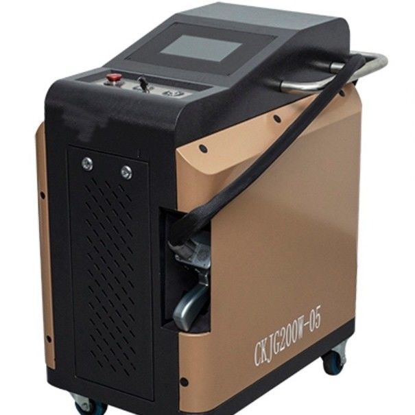 เครื่องทำความสะอาดไฟเบอร์เลเซอร์ MOPA 500W JPT MAX สำหรับการกำจัดสนิมหนัก