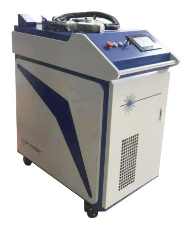สายเคเบิล 15 ม. IPG Maxphotonics เครื่องเชื่อมไฟเบอร์เลเซอร์ CW ​​2000W 1080nm
