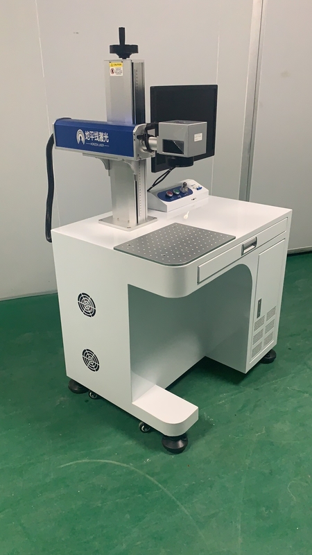 โรตารี 0.5ms 20W 30W ไฟเบอร์เลเซอร์เครื่องทำเครื่องหมาย EZCAD Control