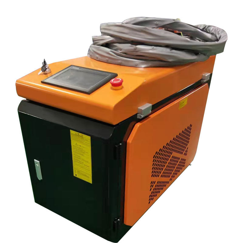 เครื่องเชื่อมไฟเบอร์เลเซอร์ 1000W 1500W Maxphotonics 220V พร้อมน้ำหนักครึ่งหนึ่ง