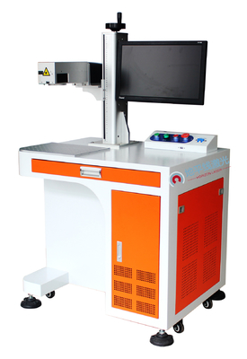 เครื่องเลเซอร์มาร์กเกอร์ระบายความร้อนด้วยอากาศ 20W 30W 50W ซอฟต์แวร์ควบคุม EZCAD